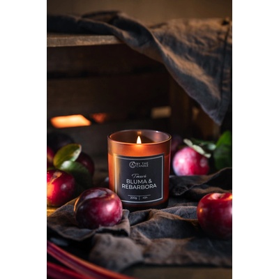 By The Candle Tmavá bluma & rebarbora 200 g