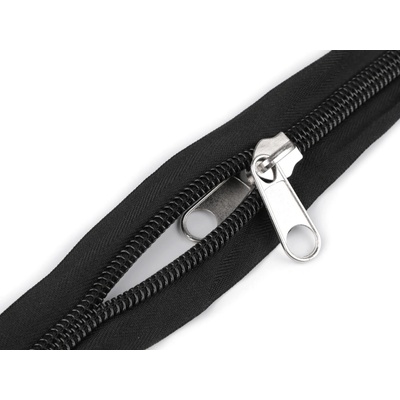 Zip stanový spirálový šířka 10 mm s oboustranným jezdcem délka 195 cm