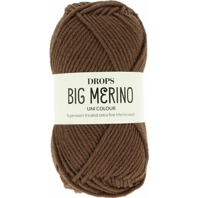 Drops Big Merino UNI 28 hnedá