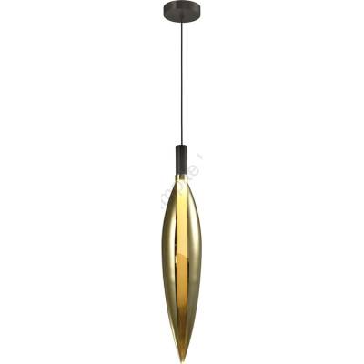 Candellux Пендант на кабел NORDIC 1xG9/5W/230V черно/златно (CA1215)