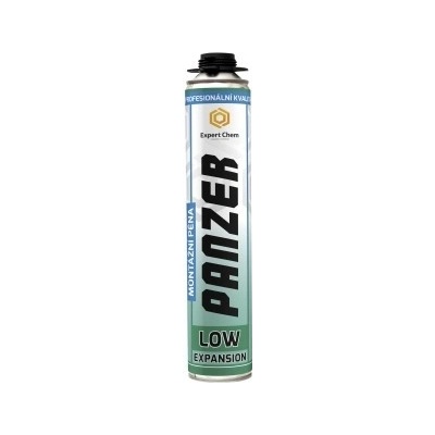 Panzer Low Expansion Nízkoexpanzní pistolová polyuretanová pěna 750ml