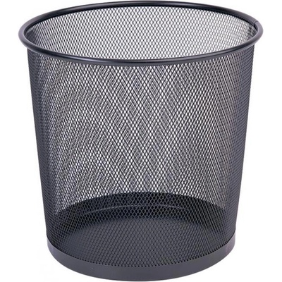 Q-Connect Drôtený kôš - 12 l, čierny