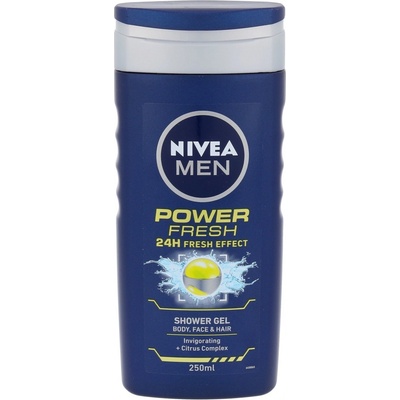 Nivea Men Power Fresh sprchový gel 250 ml