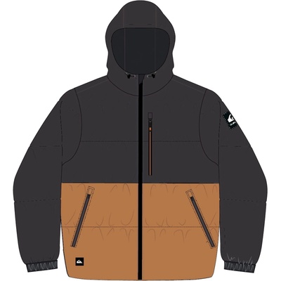 Quiksilver Мъжко ски яке Quiksilver Highland Jacket Ski jacket - Almond - размер XL (004-6445-0115)
