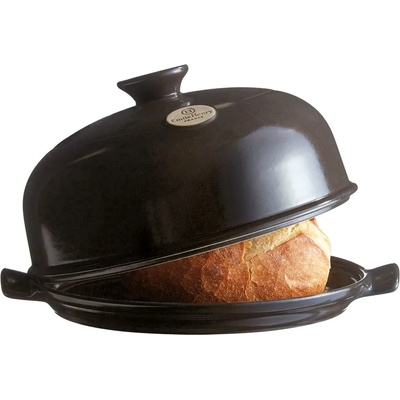 Emile Henry Керамична форма за печене на хляб emile henry baker cloche - цвят черен (eh 9108-79)
