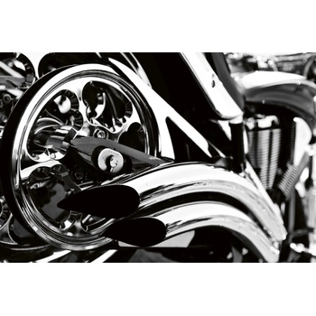 DIMEX ART s. r. o Флизелинов фототапет блестящ мотоциклет 375 x 250 см