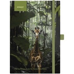 STREET Тетрадка с линийка STREET Animals Edition Giraffe A/5 96 страници с гумена твърда корица 778135 (778135)