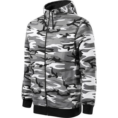 Malfini Camo Zipper mikina dámská camouflage gray