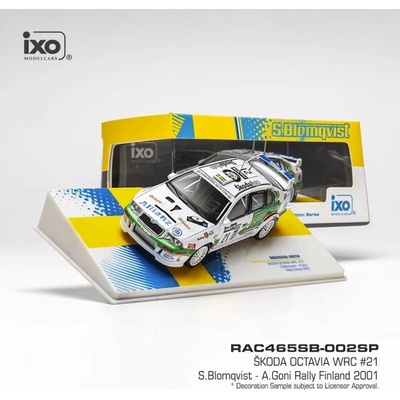 Škoda Octavia WRCRally Finland 2001 21 BlomqvistGoni 1:43 IXO