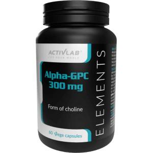 ACTIVLAB Elements Alpha GPC 300 mg, 60 Capsules