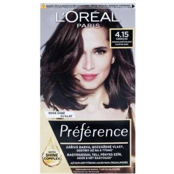 L'Oréal Préférence Боя за коса 60 ml цвят кафява за жени