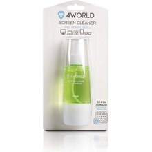 4World 10555-GRN Čistící Gel + hadřík Green 150 ml