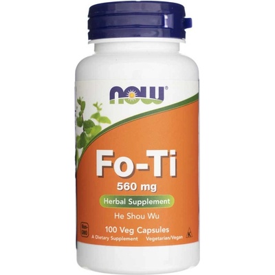 Now Foods Rdesno Mnohokvěté Fo-Ti He-Shou-Wu 560 mg 100 kapslí