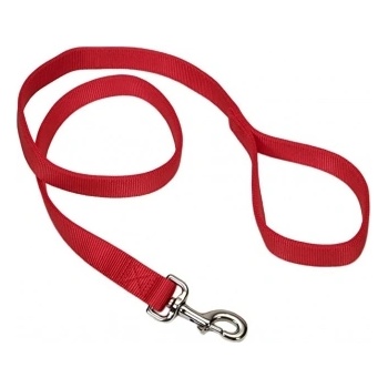 Pet Interest Single Leash XS - Модерен едноцветен повод за кучета, 1, 0*120 см. - червен