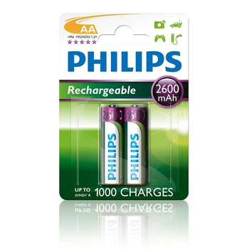 Philips Rechargeables R6B2A260/10 батерия за домакински уред Акумулаторна батерия Никел-метален хидрид (NiMH) (R6B2A260/10)
