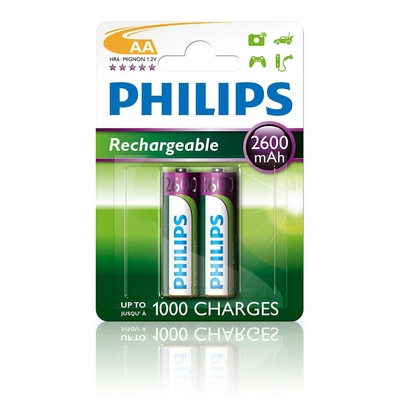 Philips Rechargeables R6B2A260/10 батерия за домакински уред Акумулаторна батерия Никел-метален хидрид (NiMH) (R6B2A260/10)