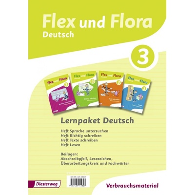 Lernpaket Deutsch 3 - Verbrauchsmaterial, 4 Hefte