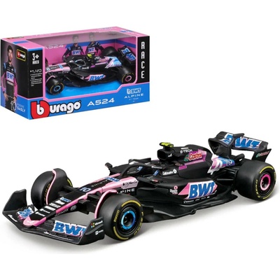 Bburago RACE Formula F1 BWT Alpine F1 Team A524 2024 10 Pierre Gasly 1:43