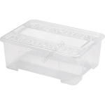 UTC Кутия за съхранение tex box 10 л прозрачна (ut0124)