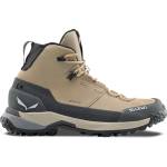 Salewa Дамски туристически обувки Salewa Women's Puez Leather Mid PTX Walking boots - Quicksand / Onyx - размер 40 (EU) (119-1013-0218)