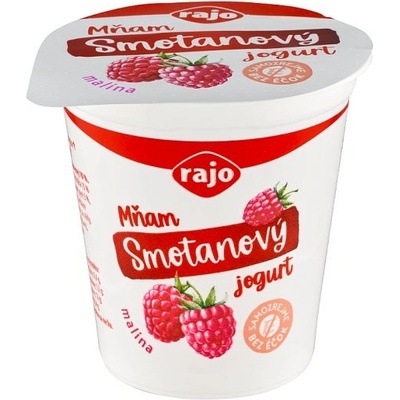 Rajo Mňam Jogurt smotanový malina 145 g