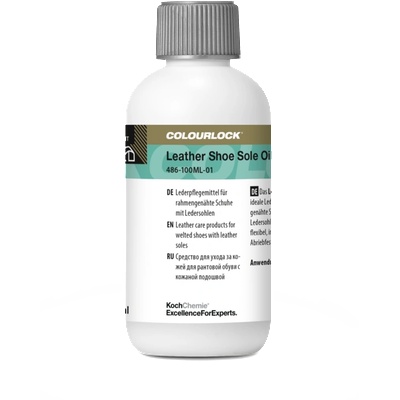 COLOURLOCK Leather Shoe Sole Oil - Масло за грижа на кожени подметки 100ml (4036)
