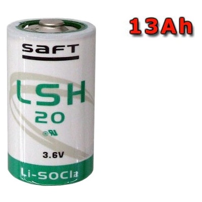 SAFT LSH 20 3.6V 13000mAh