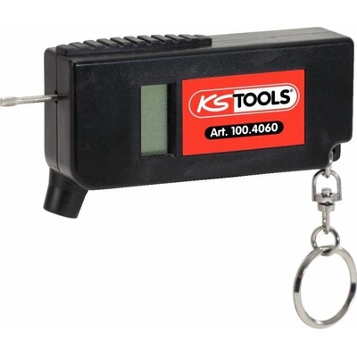 KS TOOLS Digitální měřič pneumatik a hloubkoměr 100.4060