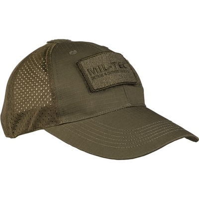 Šiltovka Mil-Tec Baseball Net olivová