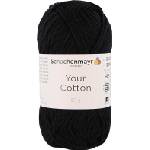 Schachenmayr Your Cotton 00099 Black Плетива прежда (9807019-00099)