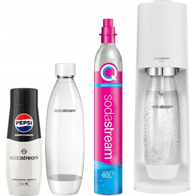 Sodastream TERRA White Pepsi Zero Megapack