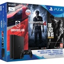 Sony PlayStation 4 Slim 1TB (PS4 Slim 1TB) + Driveclub + Uncharted 4 + The Last of Us