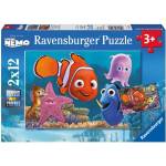 Ravensburger - Puzzle 2x12 Disney: Finging Nemo - 1 - 39 piese