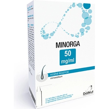 MINORGA DRM 50MG/ML DRM SOL 3X60ML
