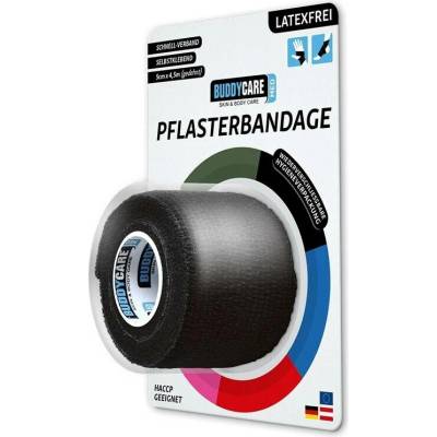 BUDDYCARE 5cm x 4,5m čierna 1 ks