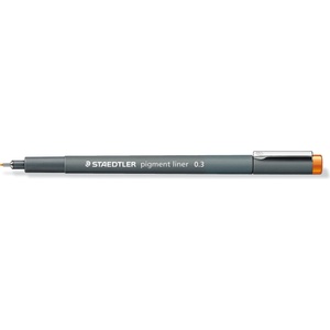 STAEDTLER Тънкописец Staedtler Pigment Liner 308, 0.3, оранж (22909-А-0.3 ОРАНЖ)