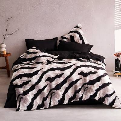 EmonaMall Двулицево спално бельо с ластик EmonaMall, 6 части - Модел S19075 (S19075-12000e)