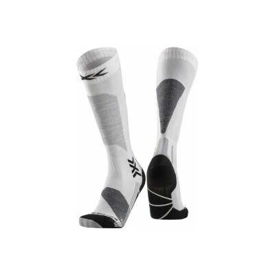 X-Socks X-Bionic SKI DISCOVER OTC dámske lyžiarske ponožky biela/sivá