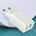 Kingkong Захранване за ел. мрежа 2.4A с два USB изхода - Kingkong Dual USB Wall Charger 2.1A (бял) (WP-U79)
