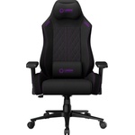 LORGAR Геймърски стол Lorgar CHA41, до 150kg, 3D подлакътници, регулируема облегалка, черен/лилав (LRG-CHA41-BK-PR)