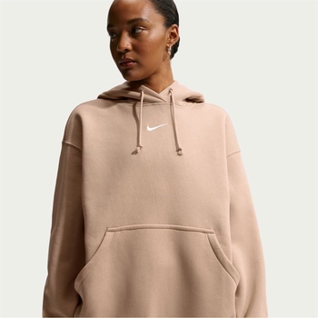 Nike Суичър Nike Sportswear Phoenix Fleece Women's Over-Oversized Pullover Hoodie - Linen
