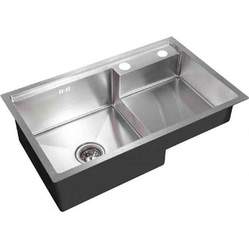 Inter Ceramic Кухненска мивка ICK D7848HD-L, Inter Ceramic, алпака, 78х48x22см (D7848HD-L)