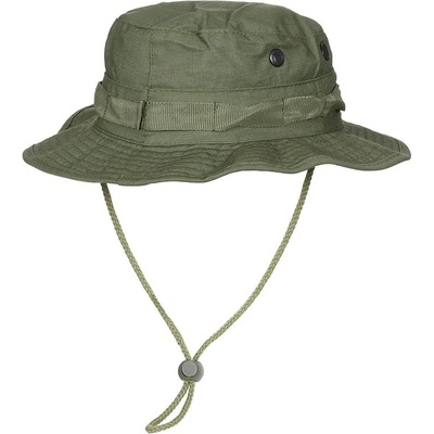 MFH Американска шапка GI Bush Rip stop с шнур за пристягане, OD green (10713B)