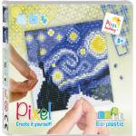 Pixelhobby Мозайка с пиксели Classic, Pixelhobby, 48x48 пиксела - Звездна нощ на Винсент ван Гог (44025-StarryNight)