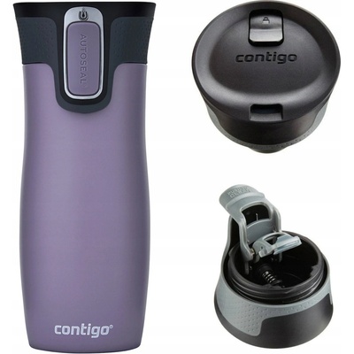 Contigo Termo fľaša West Loop 470 ml Dark Plum