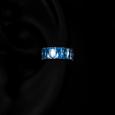 CryptoEshop Titanový kroužek Azure Grand 1,2 mm 8 mm W152-128