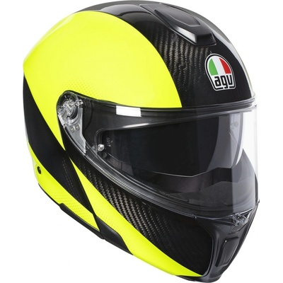 AGV Sportmodular Hi-vis Carbon