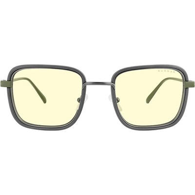GUNNAR Геймърски очила GUNNAR Fallout Vault 33 Gunmetal/Olive - Amber (GUN-FAL-05501)
