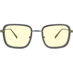 GUNNAR Геймърски очила GUNNAR Fallout Vault 33 Gunmetal/Olive - Amber (GUN-FAL-05501) - pcbuild
