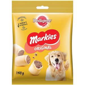PEDIGREE Маркис - Апетитни хрупкави рулца с кремообразен пълнеж за кучета - 150 г